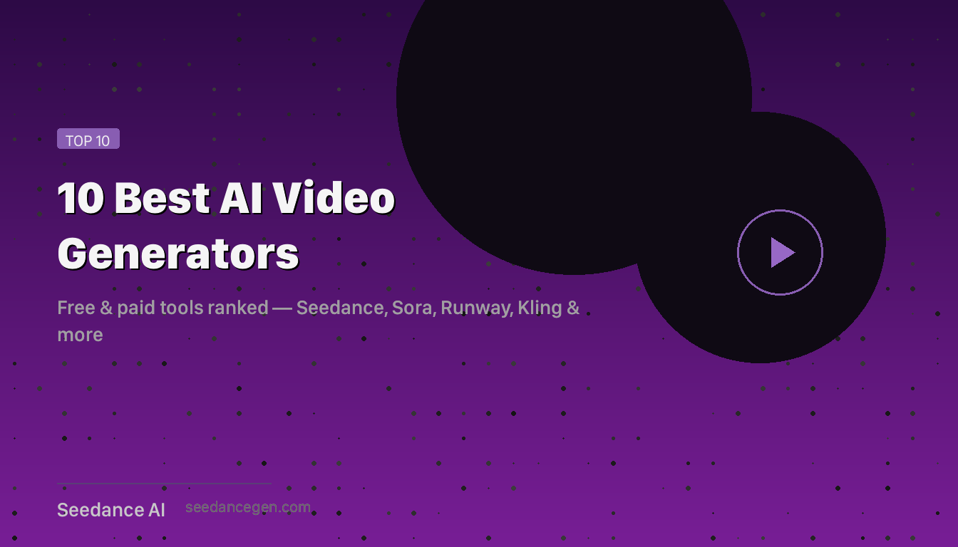 10 Best AI Video Generators in 2026 — Tested & Ranked