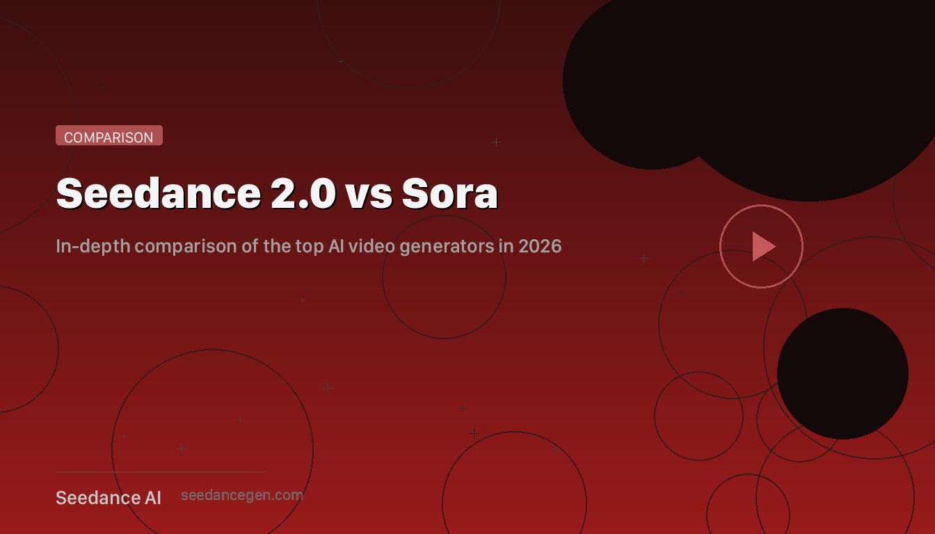 Seedance 2.0 vs Sora: In-Depth Comparison of the Top AI Video Generators in 2026