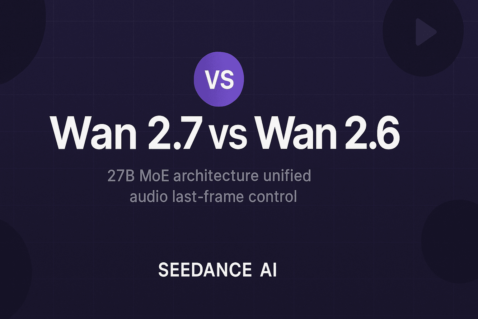 Wan 2.7 vs Wan 2.6: Which AI Video Model to Use?